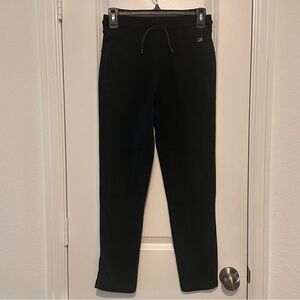 GapFit Kids Black Jogger Pants XXL Polyester/Cotton Blend With Drawstring Waist